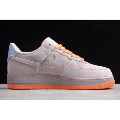 Nike Air Force 1 '07 Lx Grayish Gri / Mor / Turkuaz / Turuncu Kaykay Ayakkabı Türkiye - LHE7SY2V